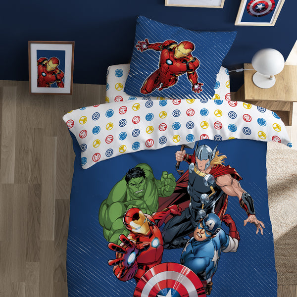 Parure de lit AVENGERS HOME TEAM