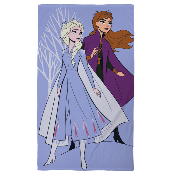 Drap de plage Disney Home Frozen 2 Sisters