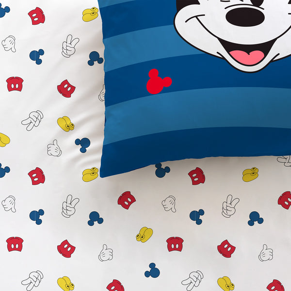 Parure de lit Disney Home Mickey Stripes