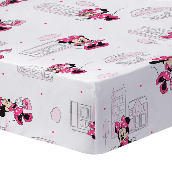 Drap housse Disney Home Minnie Shopping