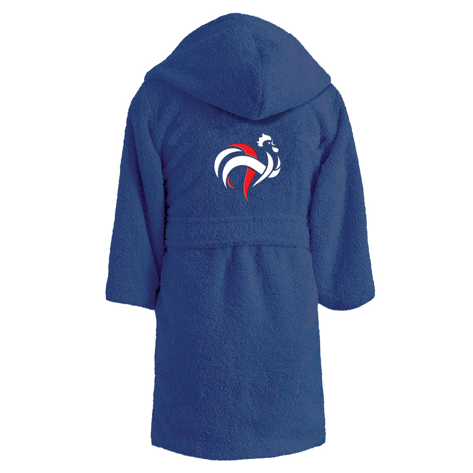 Peignoir enfant COTON Capuche FFF Champions du Monde Omydream