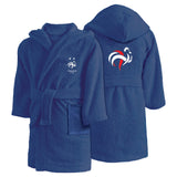 Peignoir enfant FFF Champions Capuche