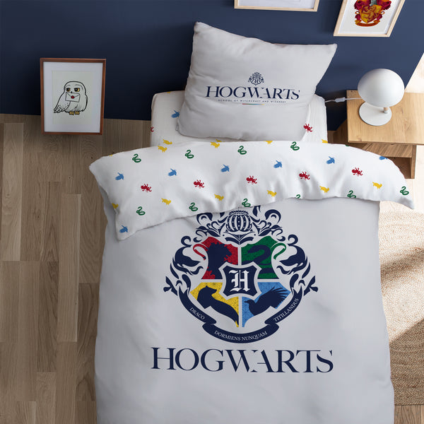 Parure de lit Harry Potter WB Hogwarts Pride