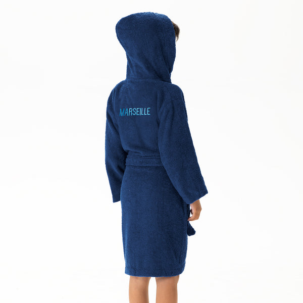 Peignoir enfant OM Ruban Capuche