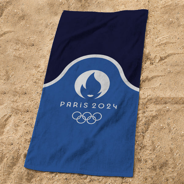 Drap de Bain Paris 2024 Oly Premium Marine