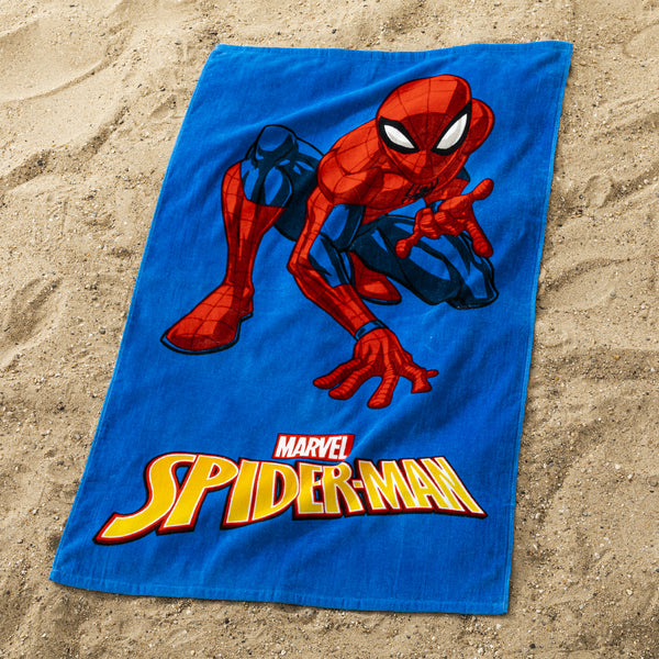 Drap de plage Spiderman Home Super Hero